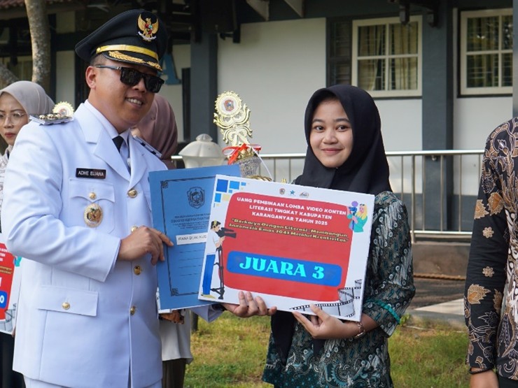 SMK Negeri Jenawi Raih Juara 3 dalam Lomba Video Konten Literasi Tingkat Kabupaten